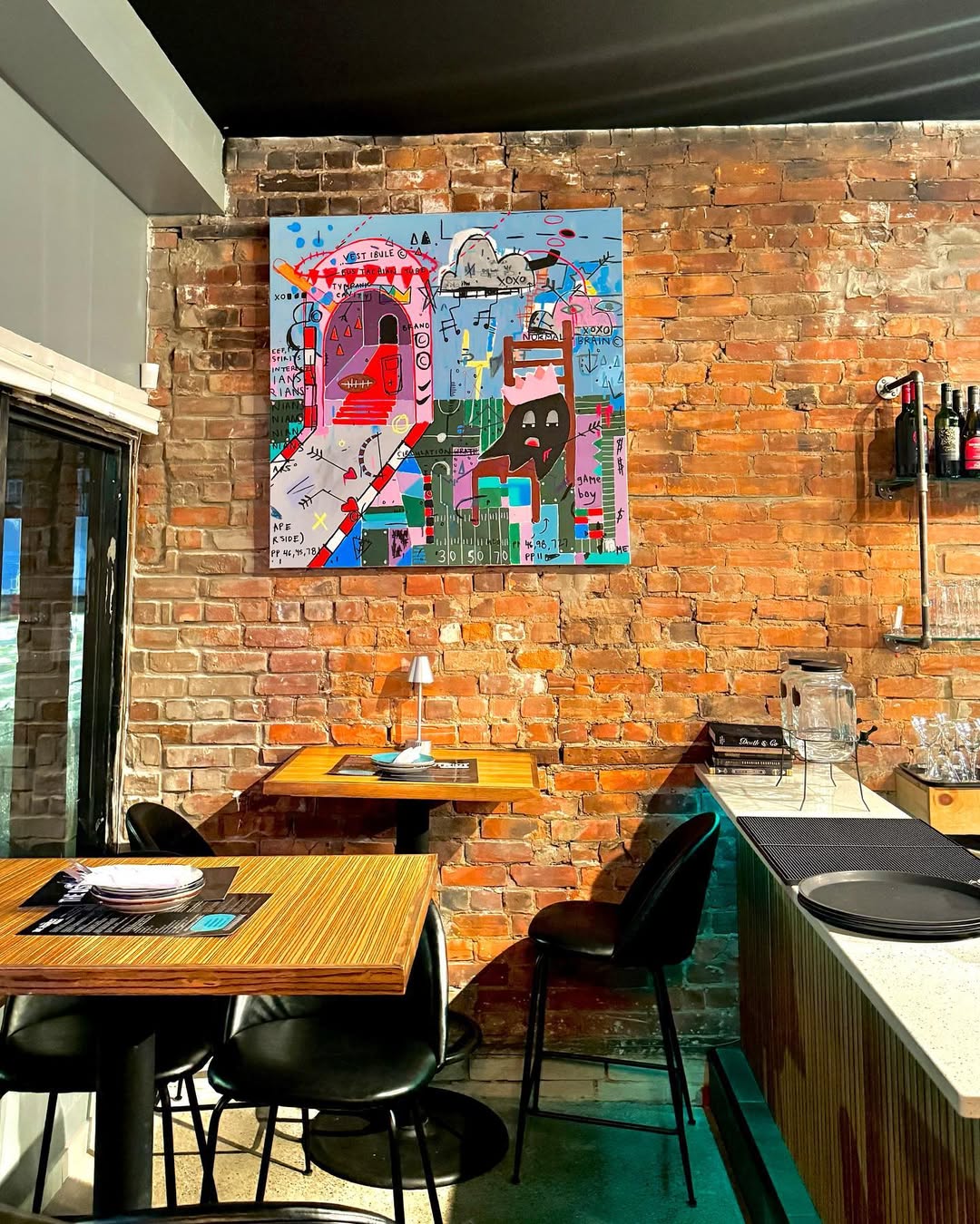 The District Tapas Bar Interior